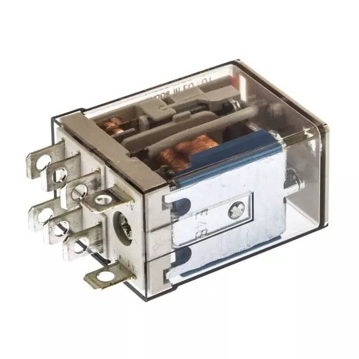 Finder Plug In Power Relay 24 V DC Coil 12 A Switching Current DPDT, 56.32.9.024.0040
