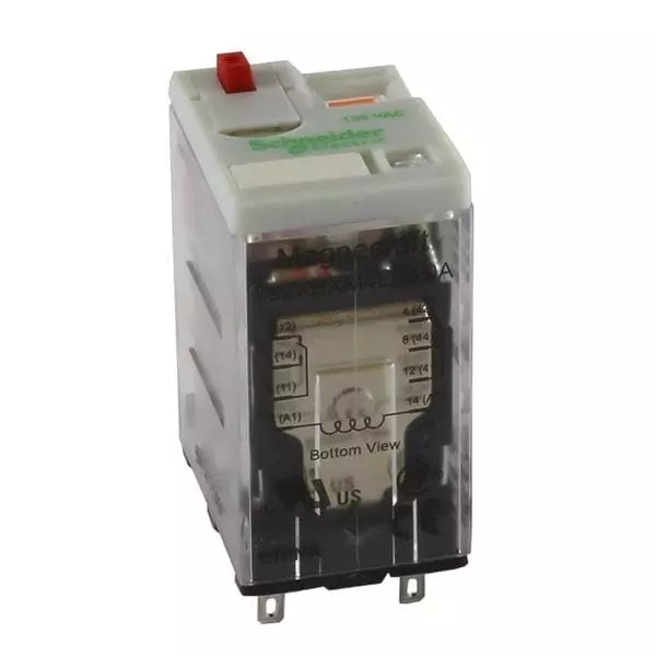 Schneider Electric Power Relay Panel Mount 4 Form C (4PDT-NO, NC) 3 Amp 300 V AC, 30 V DC, 792XDXM4L-120A