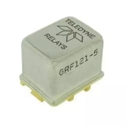 Teledyne Relays RF Relay 1 Form C (SPDT-NO, NC) 5 V DC 250 mA SMD/SMT Termination Latching, GRF121R-5
