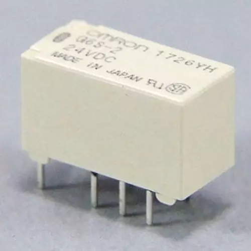 Omron Surface Mount Relay 1000 mohm or more (with DC500 V mega), G6S-2 DC24