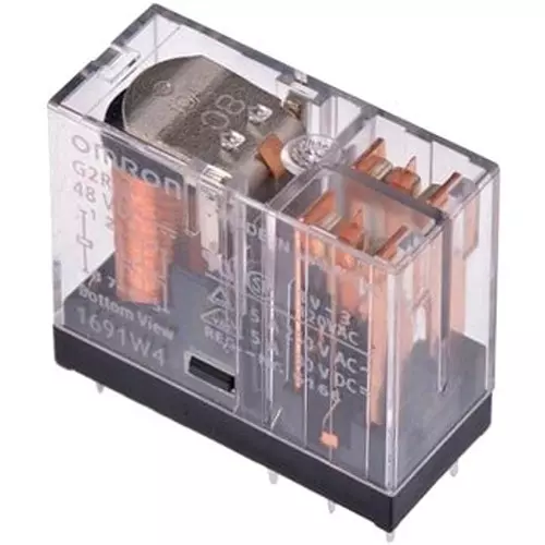 Omron Power Relay 1000 mohm or more at DC 500 V, G2R-2 48DC