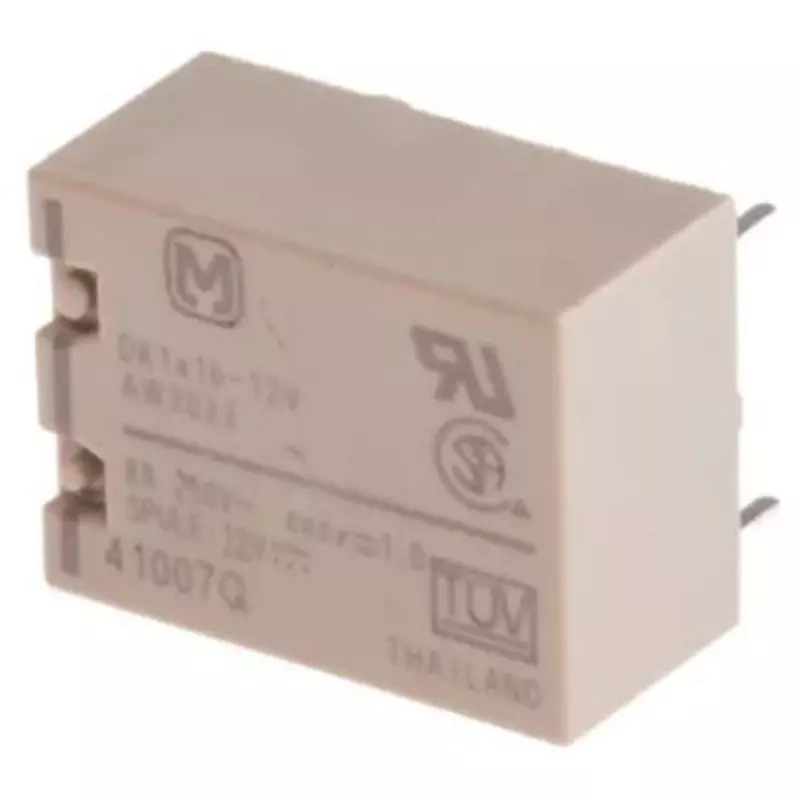 Panasonic Power Relay DC12 V, DK1A1B12 (Pack of 1 Pc)