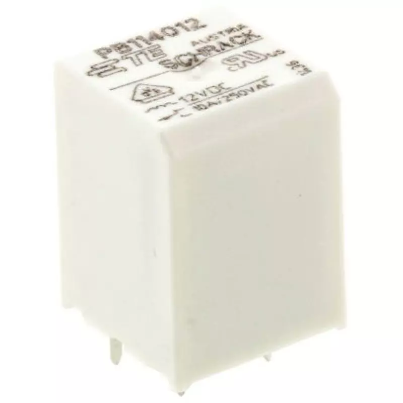 TE CONNECTIVITY Power Relay Board Mounting Type Of Sign SPDT Through Hole Terminal Type, PB114012
