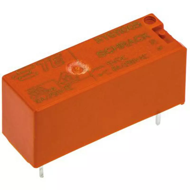 TE CONNECTIVITY Power Relay Board Mounting Type Of Sign SPDT Contact Configuration Through Hole Terminal Type, RY611005 (Pack of 20)