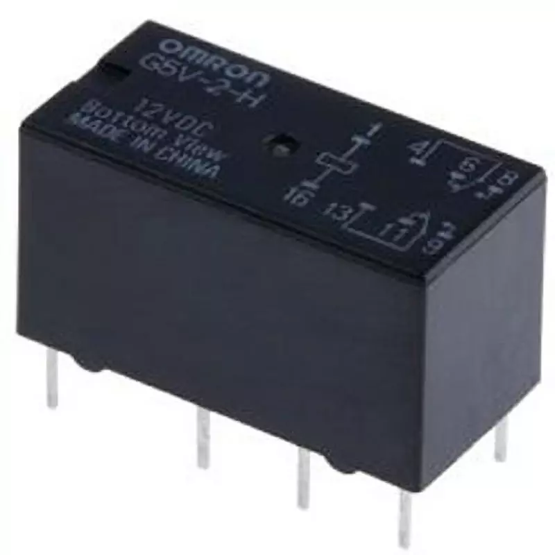 Omron Mini Power Relay 10 Substances 2c DC 12 V, G5V-2-H 12DC