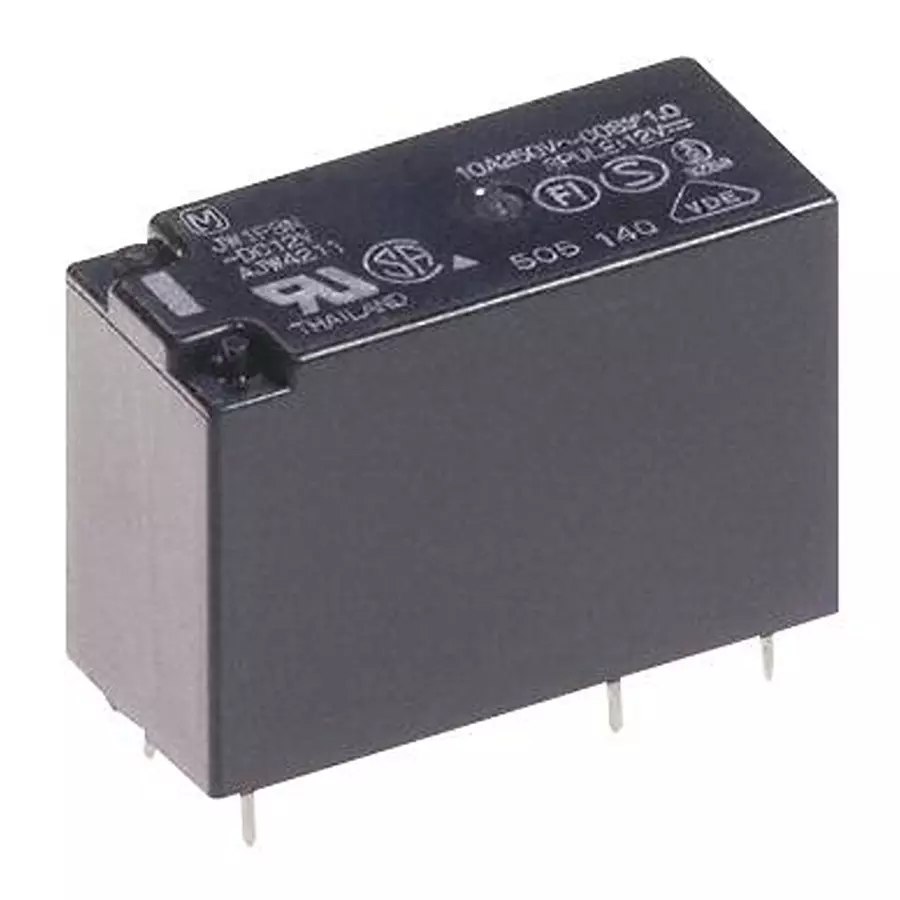 Panasonic POWER RELAY, SPST-NO, 12VDC, 10A, THD, JW1AFSN-DC12V-F