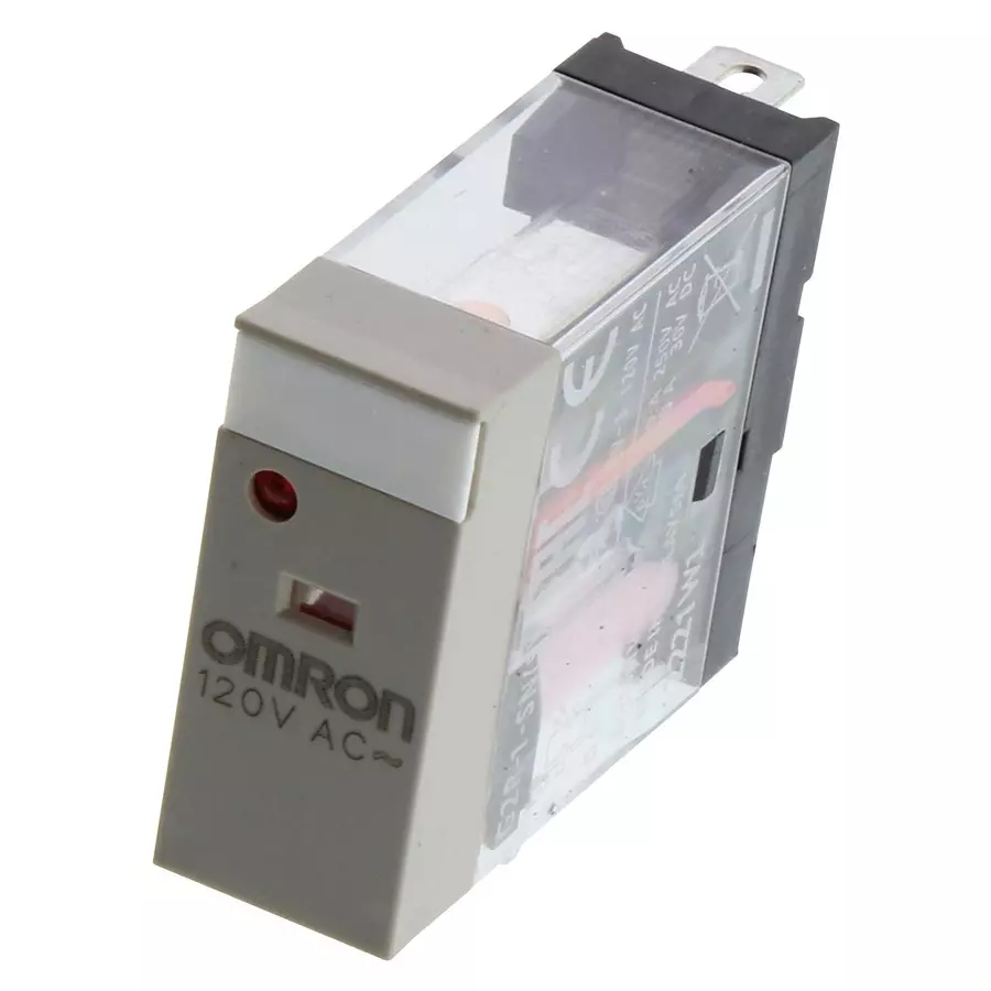 OMRON INDUSTRIAL AUTOMATION RELAY, SPDT, 250VAC, 30VDC, 10A, G2R-1-SN AC120(S)
