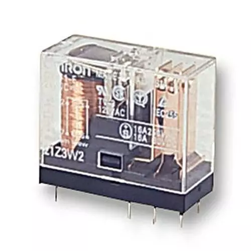 OMRON ELECTRONIC COMPONENTS RELAY, DPDT, 250VAC, 30VDC, 5A, G2R-2-SD DC6(S)