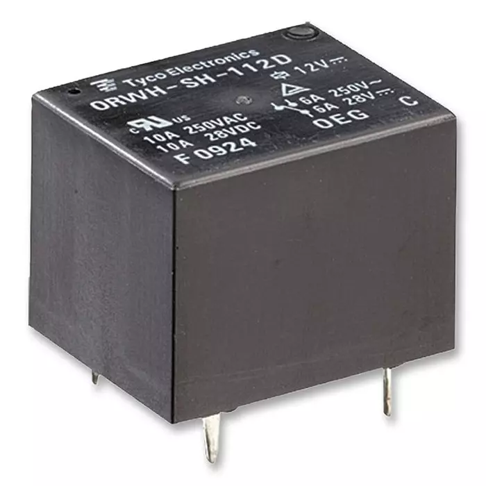 OEG - TE CONNECTIVITY Relay, Spdt, 250Vac, 28Vdc, 10A, ORWH-SH-124D1F,000