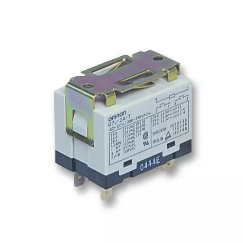 OMRON ELECTRONIC COMPONENTS RELAY, SPST-NO, 277VAC, 25A, G7L-1A-T  DC24
