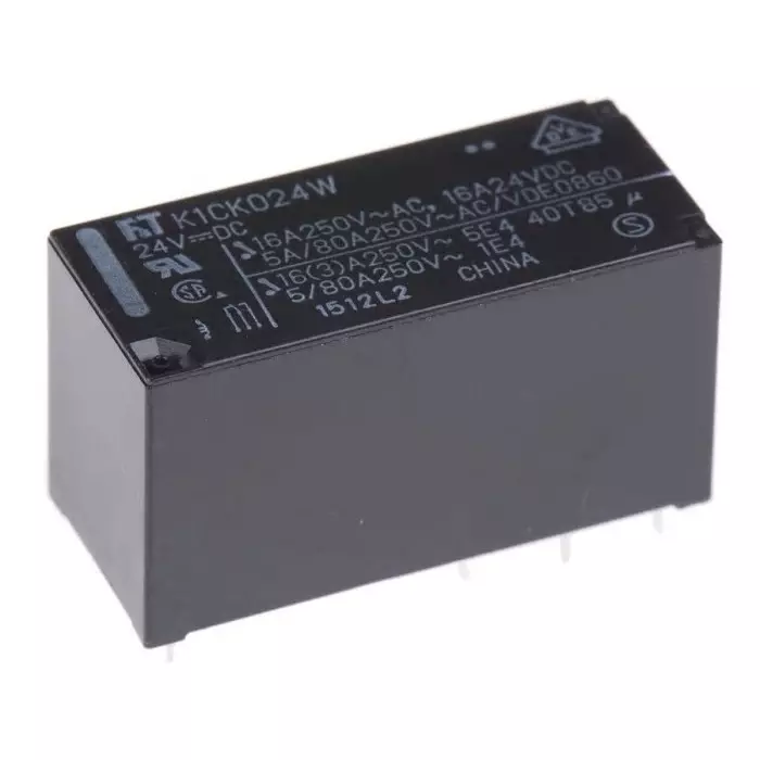 Fujitsu Power Relay PCB Mount SPDT PCB Pin 24 V DC 1440 Ω, FTR-K1CK024W