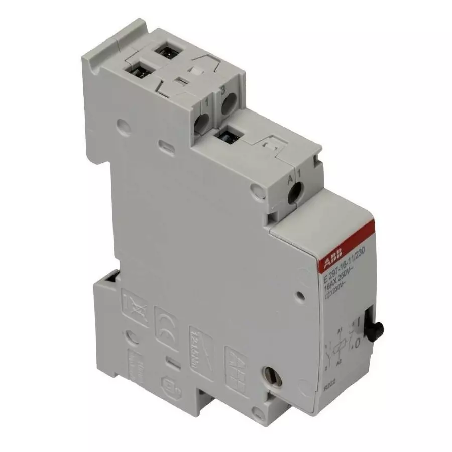 ABB DIN Rail Power Relay, 230 V AC Coil, 16A Switching Current, SPDT, 2TAZ311000R2013