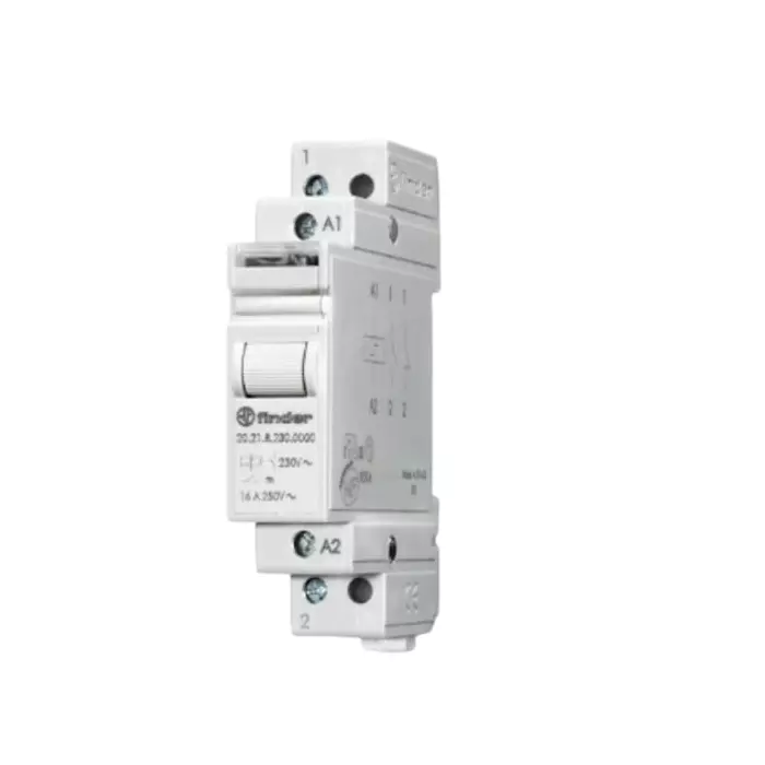 Finder DIN Rail Relay 24 V AC Coil 16 A Switching Current SPST-NO, 202180240000