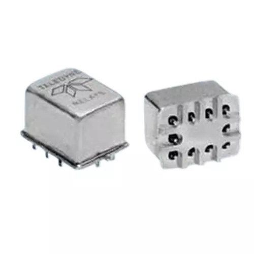Teledyne Relays RF Relay 2 Form C (DPDT-NO, NC) 5 V DC Solder Pin Termination, GRF180-5