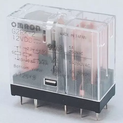 Omron Power Relay 1000 mohm or more at DC 500 V, G2RK-2 DC12