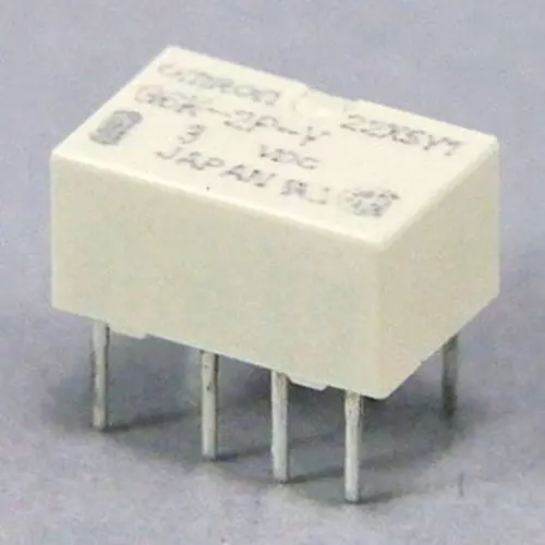 Omron Surface Mount Relay 1000 mohm or more (DC500 V insulation resistance meter), G6K-2P-Y DC3