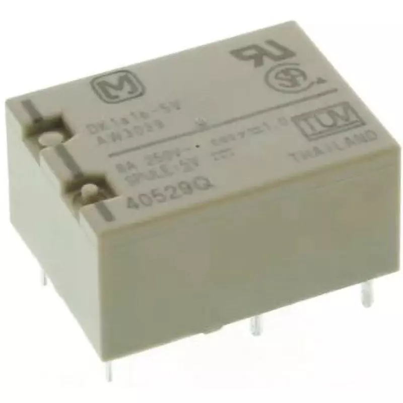 Panasonic Power Relay DC 5 V, DK1A1B5 (Pack of )