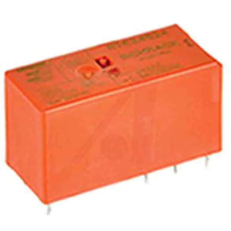 TE CONNECTIVITY Power Relay Board Mounting Type Of Sign DPDT Contact Configuration Through Hole Terminal Type, RTE24524 (Pack of 20)