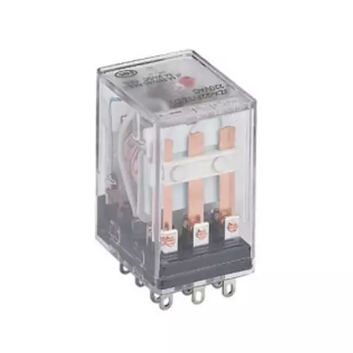 Chint Miniature Power Relay JZX-22F Series 3Z with Indicator Plug-in Type 12 V AC, 285196