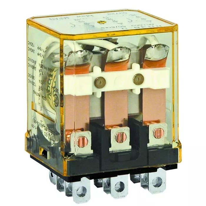 IDEC RELAY, 4PDT, 110VAC, 30VDC, 10A, RH4B-ULDC24V..