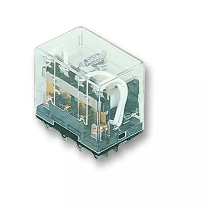 OMRON INDUSTRIAL AUTOMATION RELAY, 4PDT, 240VAC, 30VDC, 10A, LY4 100/110 VAC