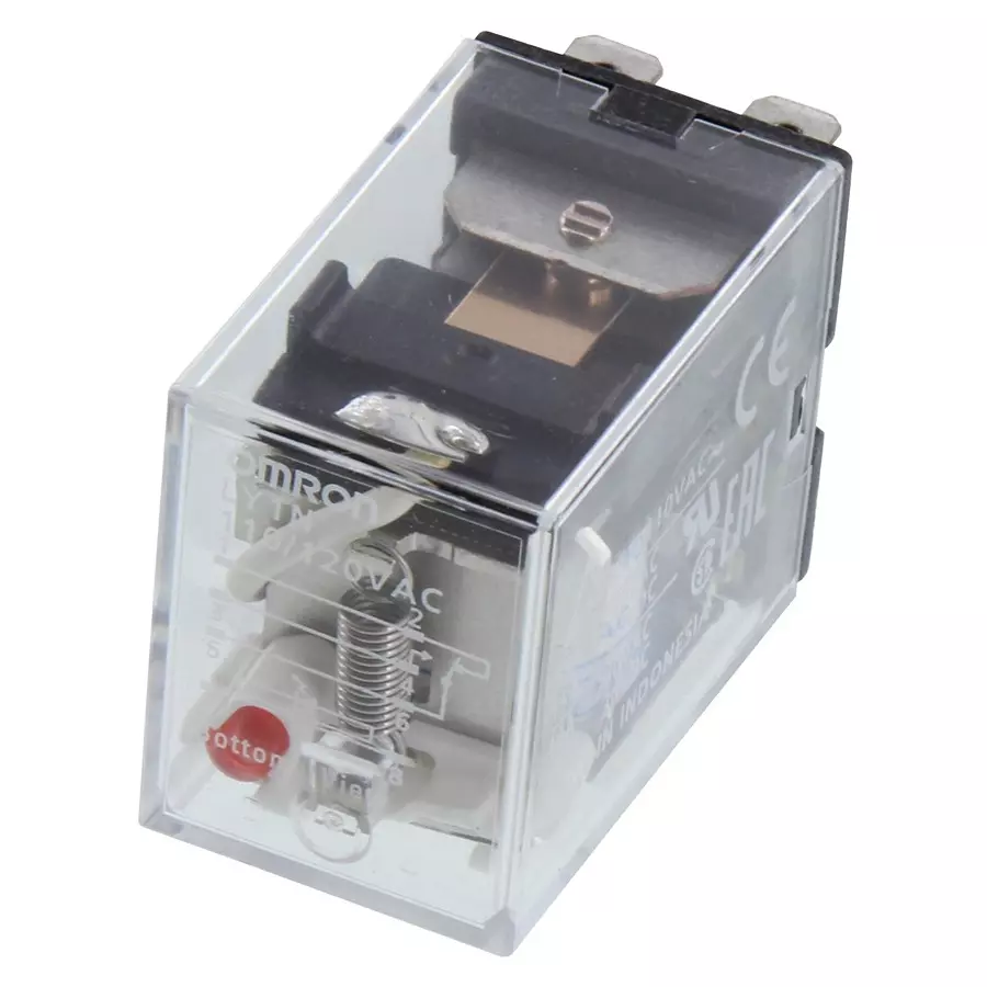 OMRON INDUSTRIAL AUTOMATION RELAY, SPDT, 240VAC, 30VDC, 15A, LY1N-AC110/120