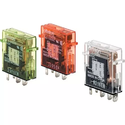 OMRON INDUSTRIAL AUTOMATION RELAY, SPST-NO, 220VAC, 24VDC, 2A, G7T-1112S-DC24V