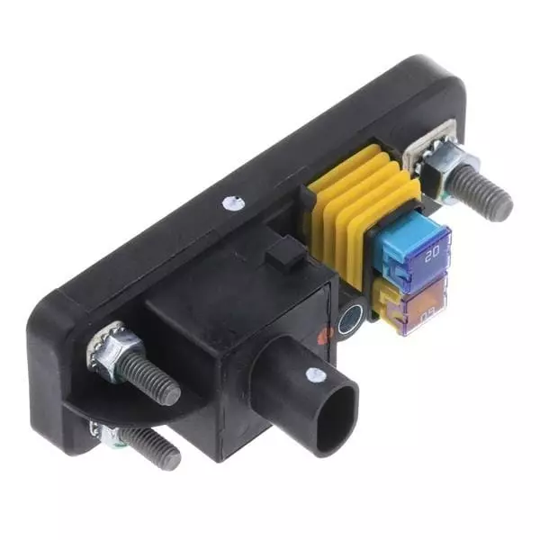 Bussmann Power Relay Module DIN Rail Mount 70 Amp 12 V DC, 37702-1AN2625