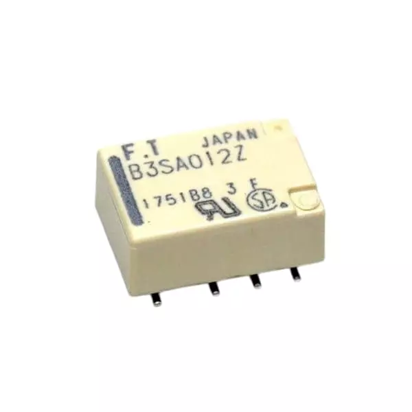 FCL Components RF Relay 2 Form C (DPDT-NO, NC) 6 V DC 2 Amp Solder Pin Termination Non-Latching, FTR-B3SA006Z