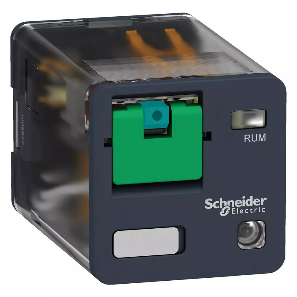 SCHNEIDER ELECTRIC Power Relay, 3Pdt, 10A, 250Vac, Rumf32Bd