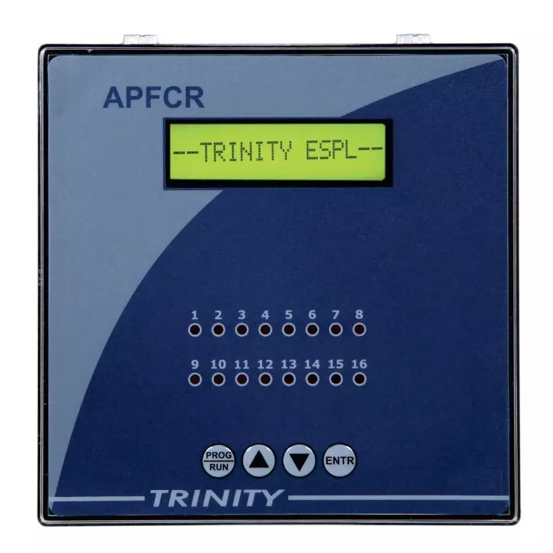 TRINITY Power Factor Correction Relay Single CT Type 6 Stage, APFCR - 6