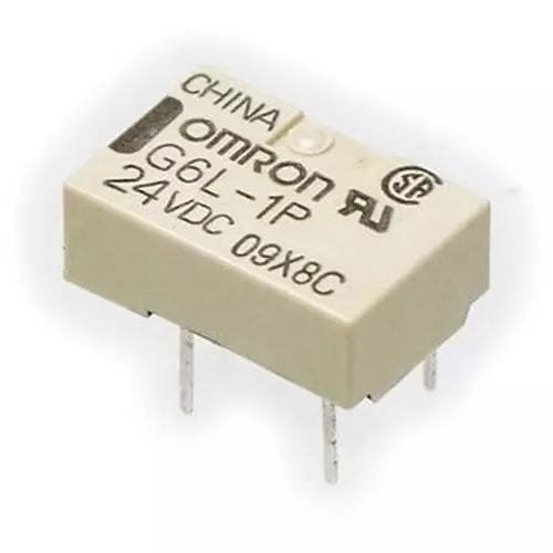 Omron Surface Mount Relay 1C Contact Configuration (Rated Voltage: 3-24 V)
