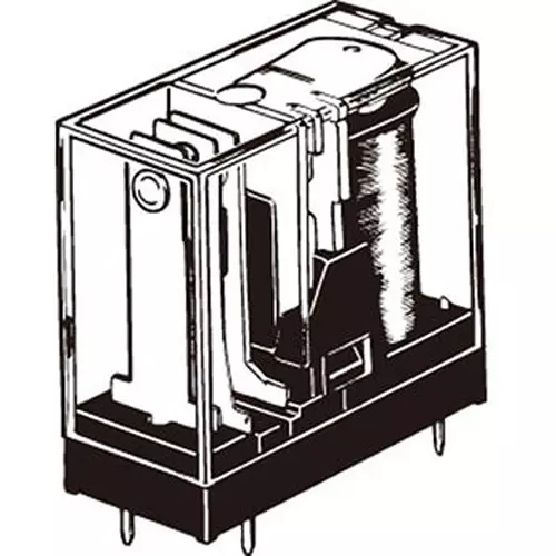 Omron Power Relay DC 24 V Rated Voltage, G2R-1Z-DC24