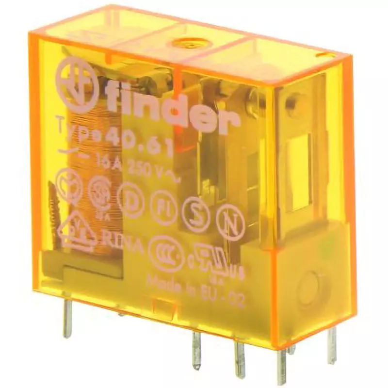 Finder Finder Relay AC400 V Maximum Allowable Contact Voltage AC12 V Rated Coil Voltage, 40.61.8.012.0000