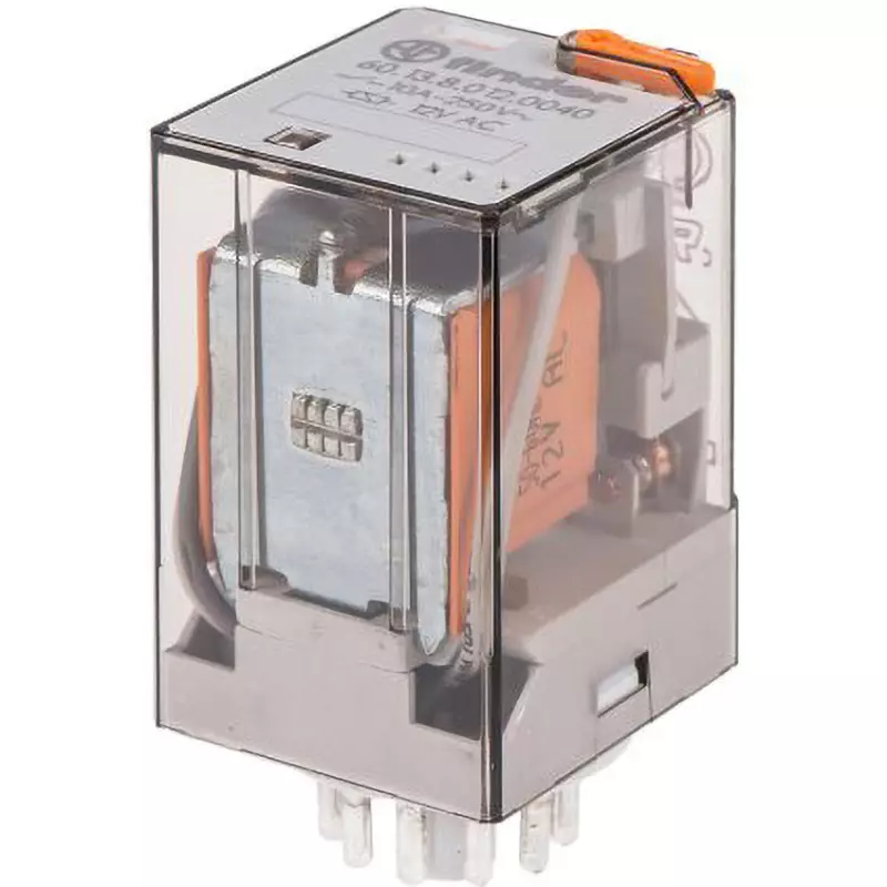 Finder Finder Relay AC400 V Maximum Allowable Contact Voltage AC12 V Rated Coil Voltage, 60.13.8.012.0040
