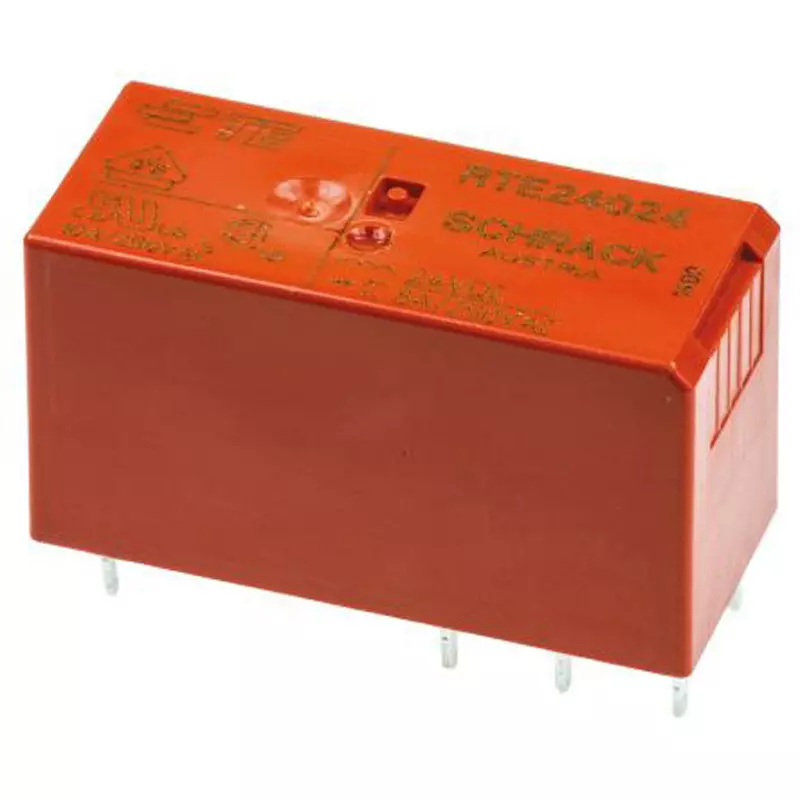 TE CONNECTIVITY Power Relay Board Mounting Type Of Sign DPDT Contact Configuration, RTE24024 1-1393243-0