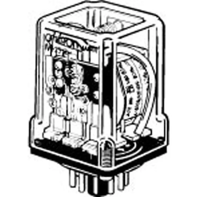 Omron Small Power Relay AC 200/220 V, MK3P-2 AC200/220