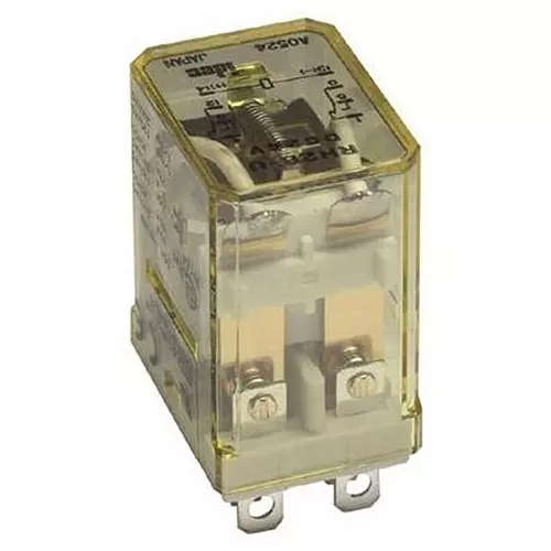 IDEC RELAY, DPDT, 110VAC, 30VDC, 10A, RH2B-UTAC24V