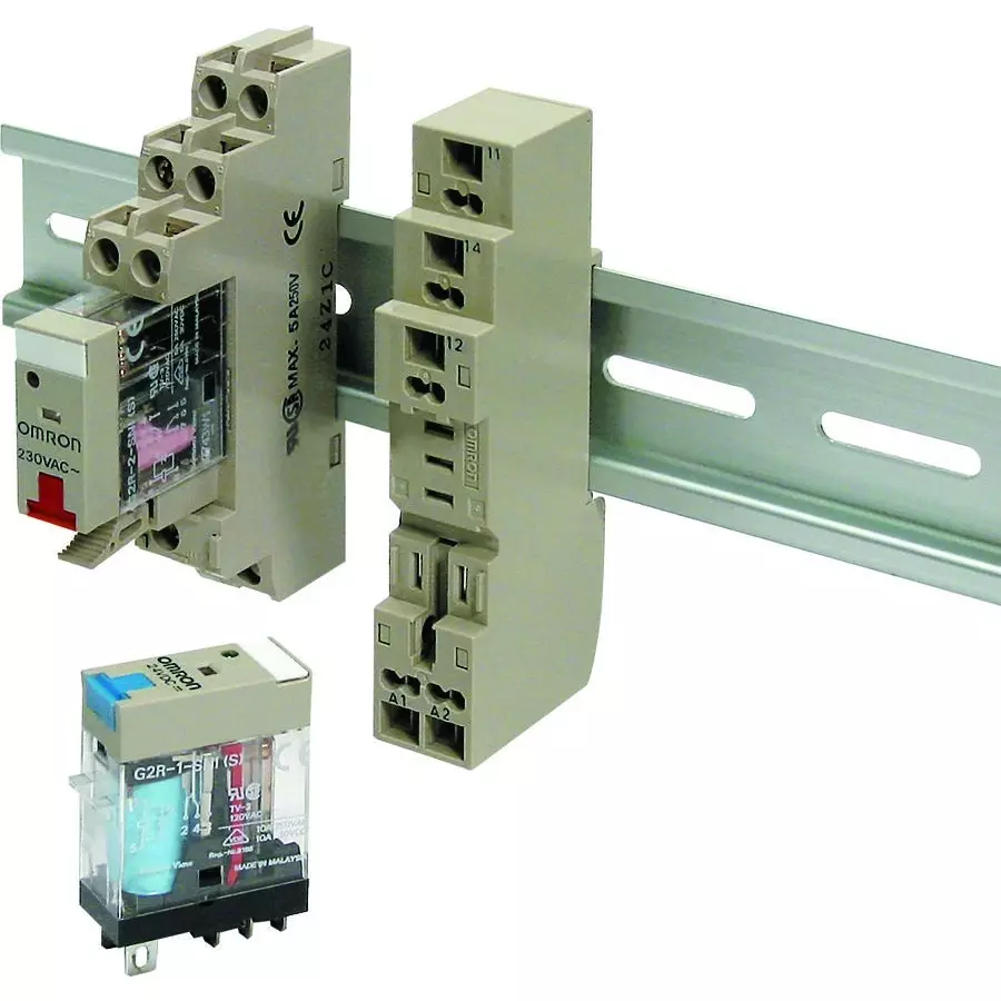 OMRON INDUSTRIAL AUTOMATION RELAY, DPDT, 250VAC, 30VDC, 5A, G2R-2-SD DC24(S)