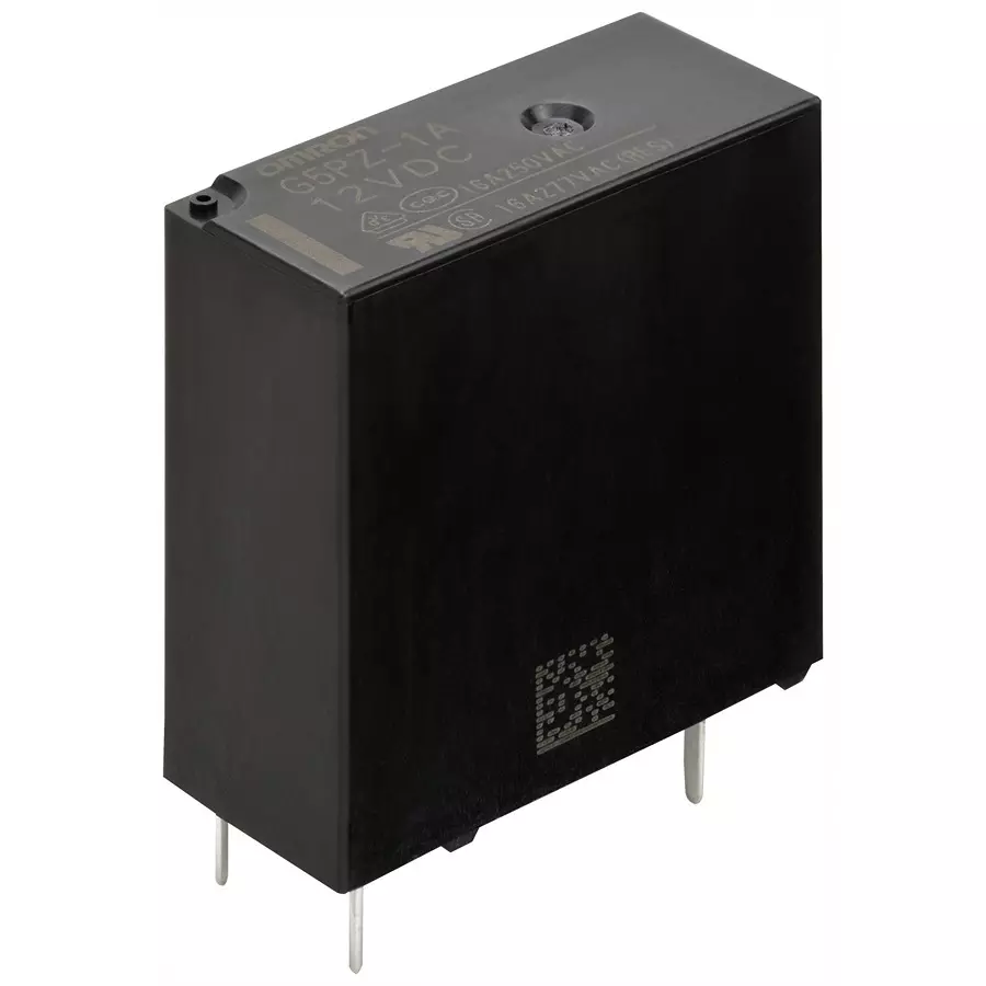 OMRON ELECTRONIC COMPONENTS POWER RELAY, RELAY, SPST-NO, 16A, 250V, G5PZ-1A DC5.