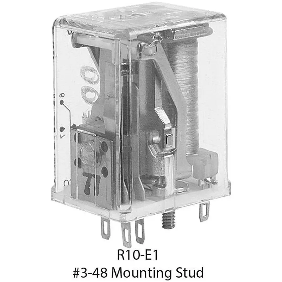 TE CONNECTIVITY RELAY, 6PDT, 120VAC, 28VDC, 2A, R10-E1Y6-V90