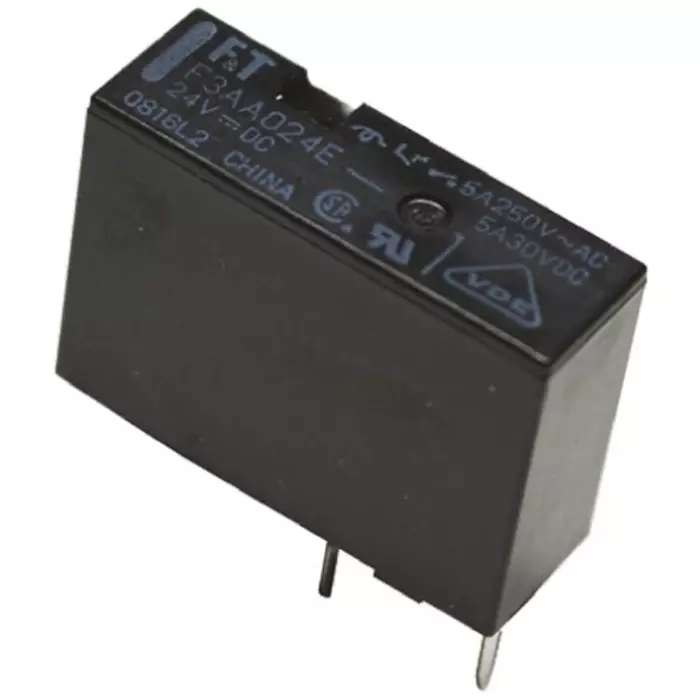 Fujitsu Power Relay PCB Mount SPST PCB Pin 24 V DC 2880 Ω, FTR-F3AA024E-HA