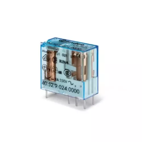 Finder PCB Mount Power Relay 120 V AC Coil 8 A Switching Current, 405281200000