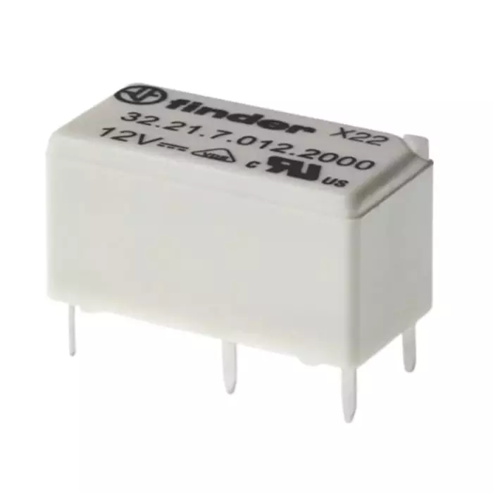Finder PCB Mount Relay 5 to 48 V DC Coil 6 A Switching Current SPST-NO, 32.21.7.005.4300