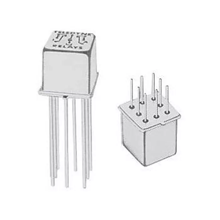 Teledyne Relays RF Relay 2 Form C (DPDT-NO, NC) 26.5 V DC 1 Amp Solder Pin Termination Non-Latching, J134-26M