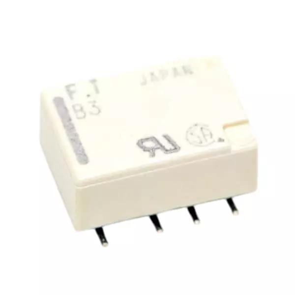 FCL Components RF Relay 2 Form C (DPDT-NO, NC) 3 V DC 2 Amp SMD/SMT Termination Latching, FTR-B3GB003Z-B10