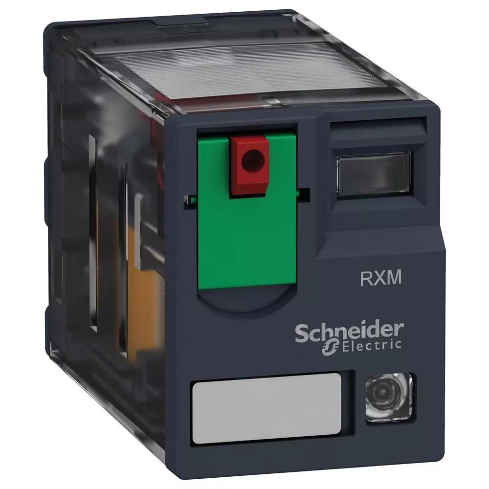 SCHNEIDER ELECTRIC Relay, 4Pdt, 250Vac, 2A, Rxm4Gb2Bd