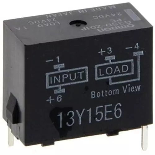 Omron Solid State Relay DC 24 V Rated Voltage, G3SD-Z01P-PE DC24