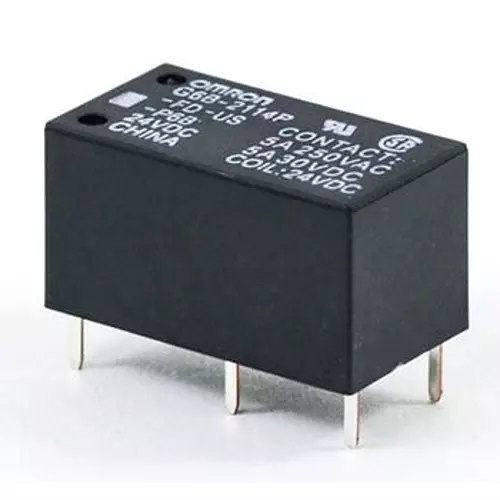 Omron Power Relay DC 24 V Rated Voltage, G6B-2114P-FD-US-P6B-DC24