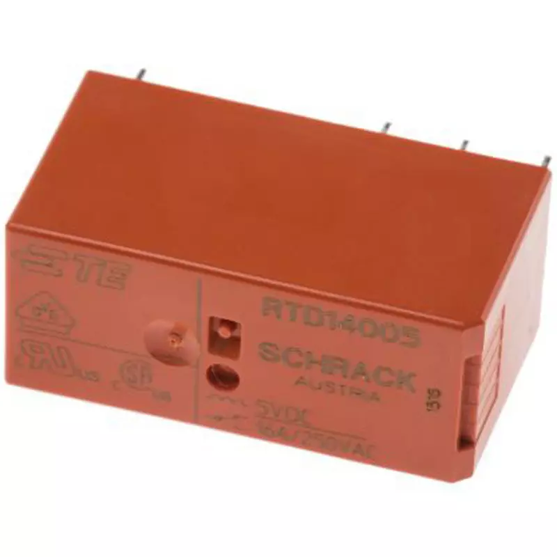 TE CONNECTIVITY Power Relay Board Mounting Type Of Sign SPDT Contact Configuration, 5-1393238-9
